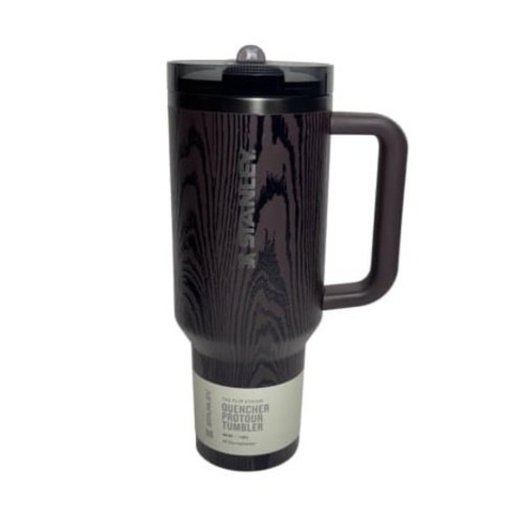 Stanley Quencher ProTour Flip Straw 40 oz Redwood Woodgrain Leakproof Tumbler - Picture 1 of 12
